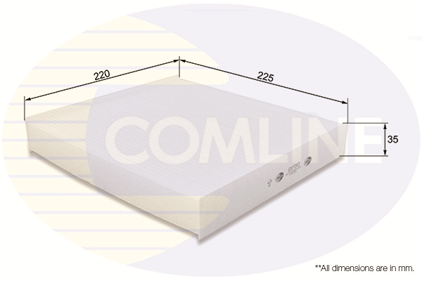 COMLINE Pollenszűrő EKF193_COM