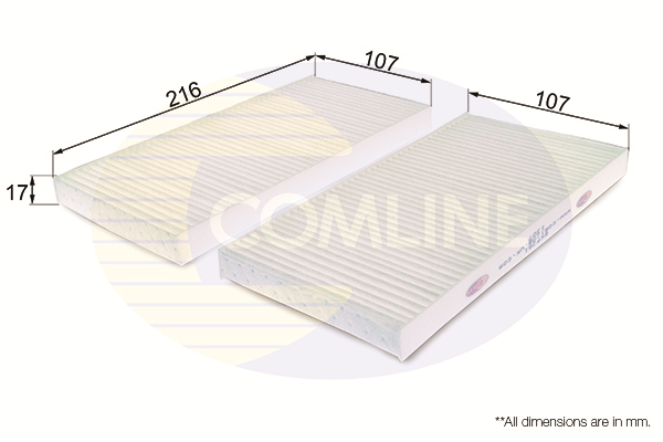 COMLINE Pollenszűrő EKF261_COM