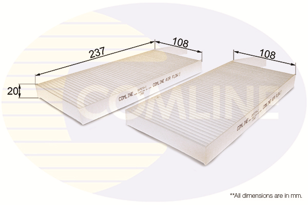 COMLINE Pollenszűrő EKF270-2_COM