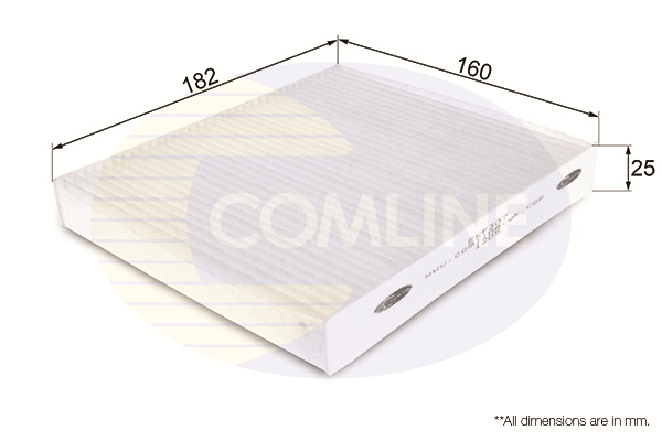 COMLINE Pollenszűrő EKF307_COM