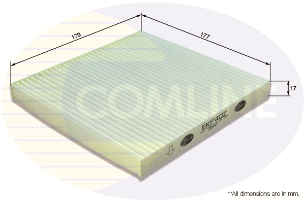 COMLINE Pollenszűrő EKF402_COM