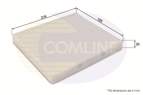 COMLINE Pollenszűrő EKF407_COM