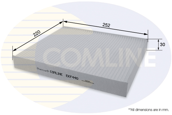 COMLINE Pollenszűrő EKF440_COM