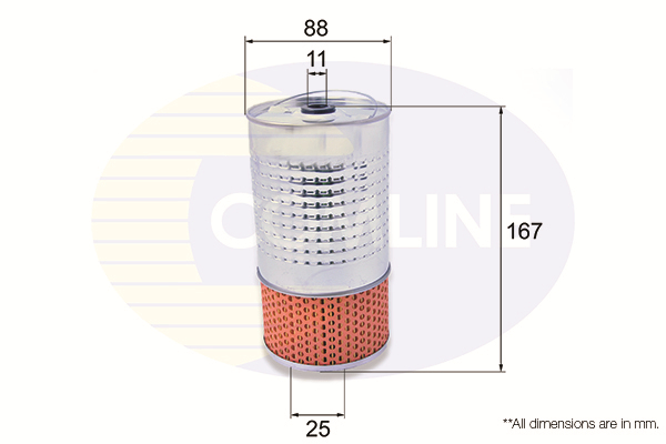 COMLINE Olajszűrő betét EOF011_COM