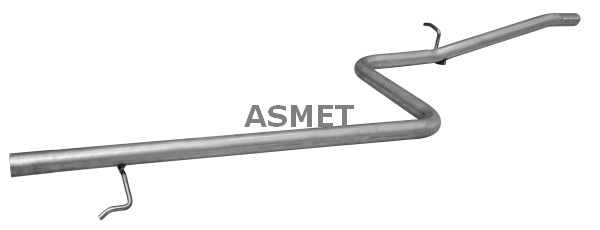 ASMET Kipufogócső 16.067_ASMET