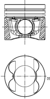 KOLBENSCHMIDT Dugattyú 40776610