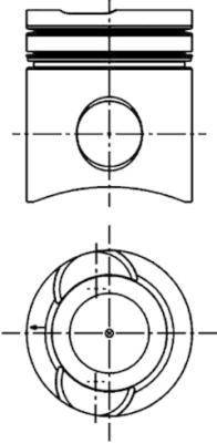 KOLBENSCHMIDT Dugattyú 40275600