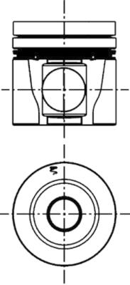 KOLBENSCHMIDT Dugattyú 41502600