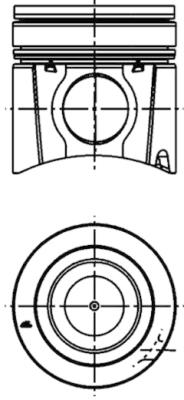 KOLBENSCHMIDT Dugattyú 40317600