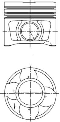 KOLBENSCHMIDT Dugattyú 40356620