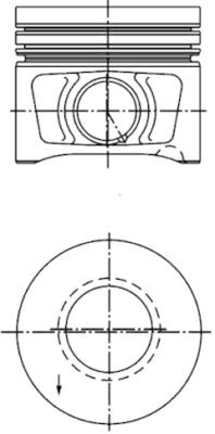 KOLBENSCHMIDT Dugattyú 40387610