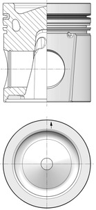 KOLBENSCHMIDT Dugattyú 40479600