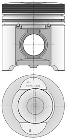 KOLBENSCHMIDT Dugattyú 40483600