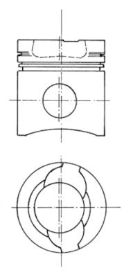 KOLBENSCHMIDT Dugattyú 90585600