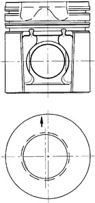 KOLBENSCHMIDT Dugattyú 94543600