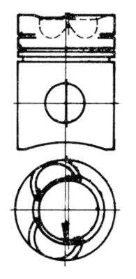 KOLBENSCHMIDT Dugattyú 41221600