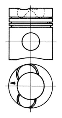 KOLBENSCHMIDT Dugattyú 93938600