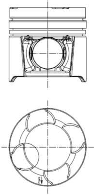 KOLBENSCHMIDT Dugattyú 97458612