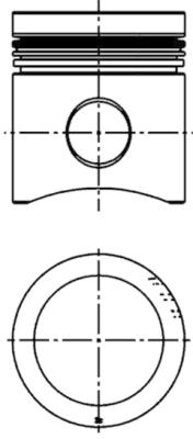 KOLBENSCHMIDT Dugattyú 99548600