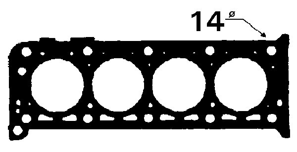 BGA Hengerfej töm. CH5348_BGA