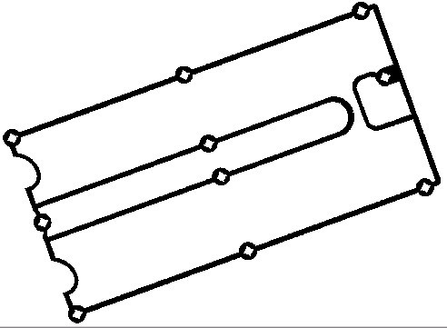 BGA Szelepfedél tömítés RC7383_BGA