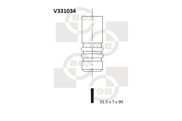 BGA Szelep V331034_BGA