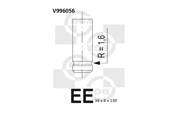 BGA Szelep V996056_BGA