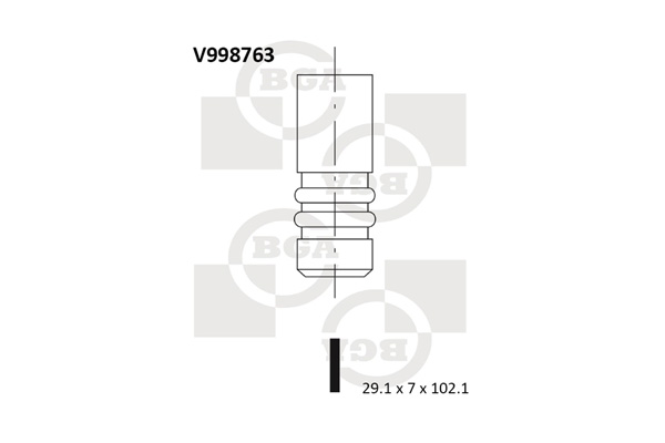 BGA Szelep V998763_BGA