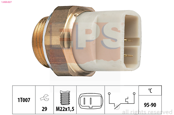 EPS Ventilátor kapcsoló 1.850.027_EPS