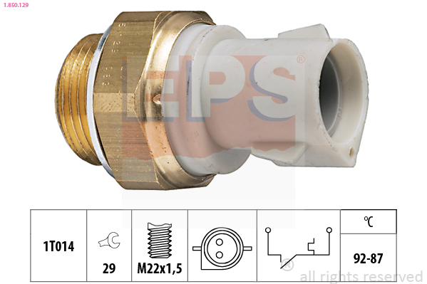 EPS Ventilátor kapcsoló 1.850.129_EPS