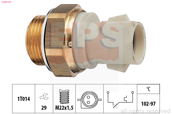 EPS Ventilátor kapcsoló 1.850.137_EPS