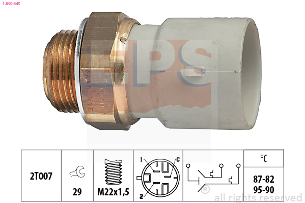 EPS Ventilátor kapcsoló 1.850.645_EPS