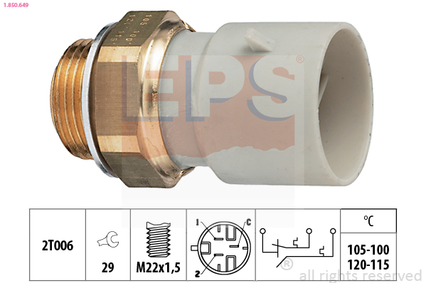 EPS Ventilátor kapcsoló 1.850.649_EPS