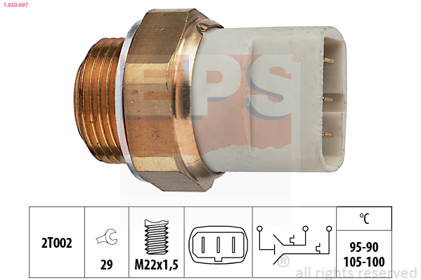 EPS Ventilátor kapcsoló 1.850.697_EPS