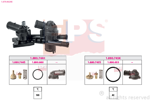 EPS Termosztát 1.879.962KK_EPS