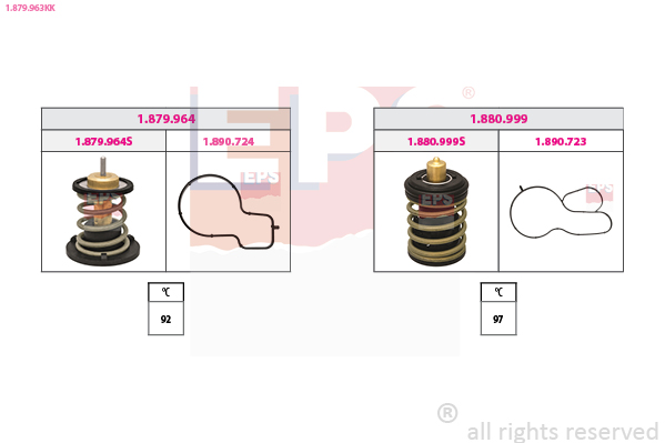 EPS Termosztát 1.879.963KK_EPS