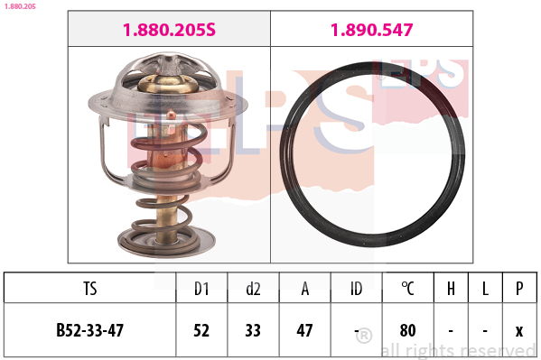 EPS Termosztát 1.880.205_EPS