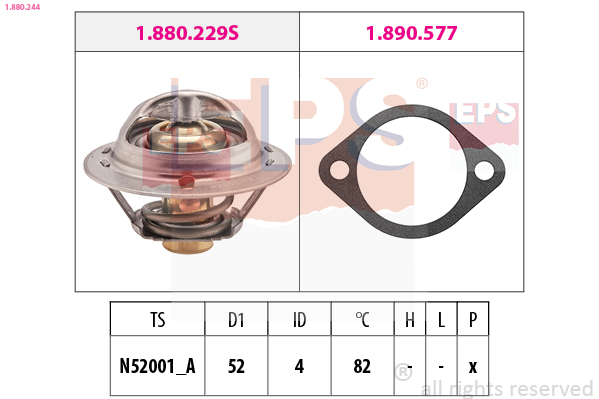 EPS Termosztát 1.880.244_EPS