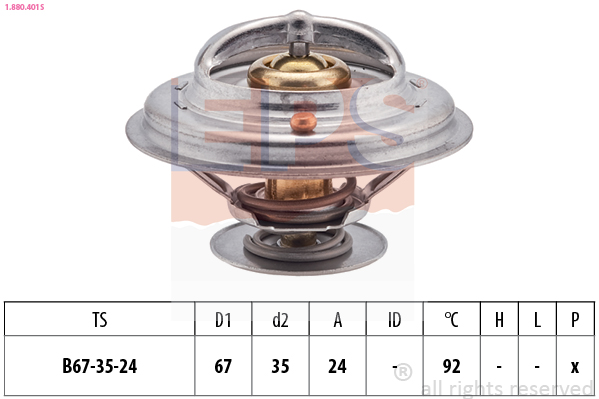 EPS Termosztát 1.880.401S_EPS