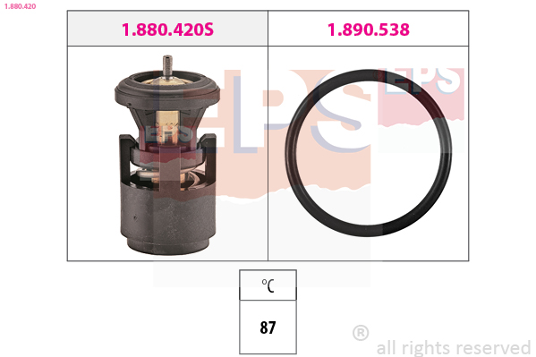 EPS Termosztát házzal 1.880.420_EPS