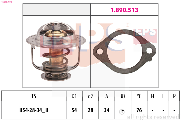 EPS Termosztát 1.880.521_EPS