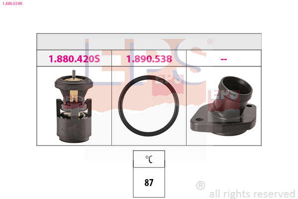 EPS Termosztát 1.880.559K_EPS