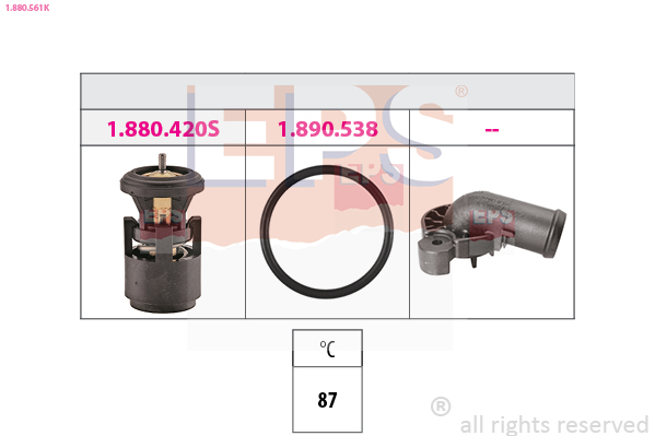 EPS Termosztát 1.880.561K_EPS