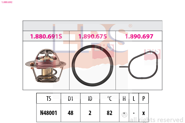 EPS Termosztát 1.880.692_EPS