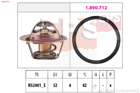 EPS Termosztát 1.880.725_EPS