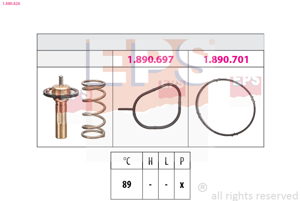 EPS Termosztát 1.880.826_EPS