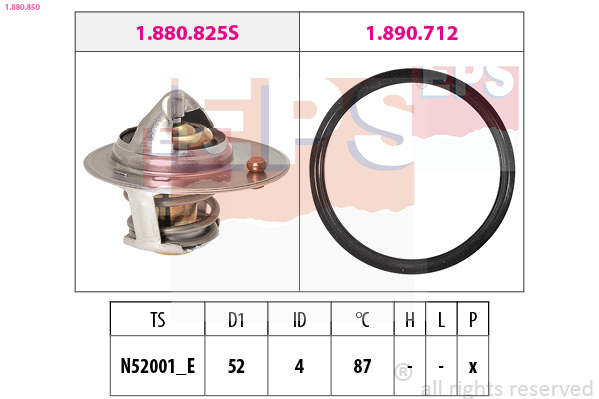 EPS Termosztát 1.880.850_EPS