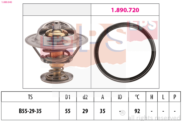 EPS Termosztát 1.880.945_EPS