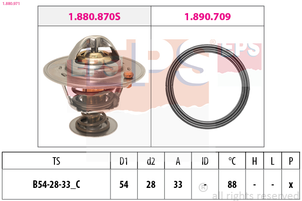 EPS Termosztát 1.880.971_EPS