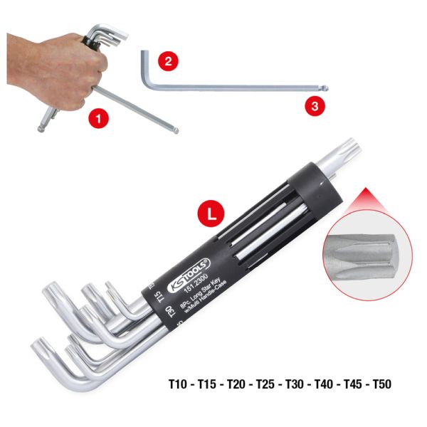KSTOOLS Imbuszkulcs készlet 151.2300_KST